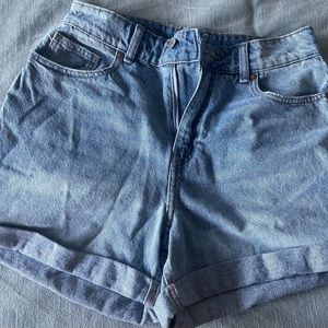 H&M high waist mom shorts NWOT